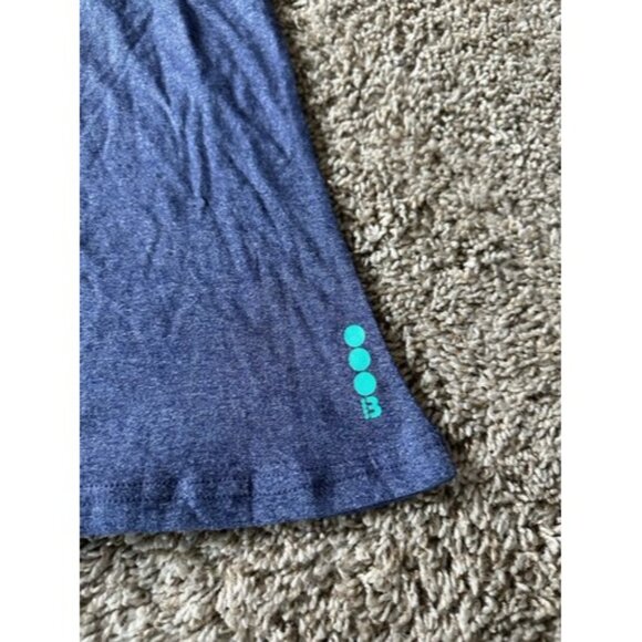 Bench Womens "lost in Paradise" Sleeveless Blue Tank Graphic Size Small Active - Picture 12 of 13